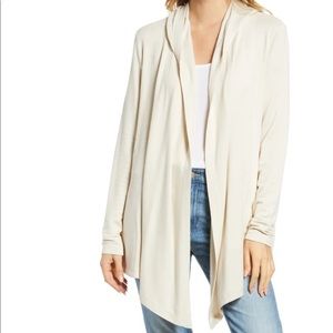 Splendid Supersoft Hooded Cardigan with Pockets